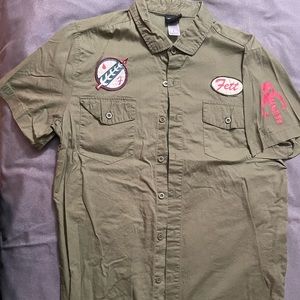 Star Wars -Bob Fett Button up